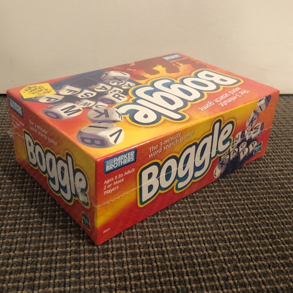 BOGGLE WORD GAME - NEW IN BOX NEVER OPENED - Picture 3 of 7